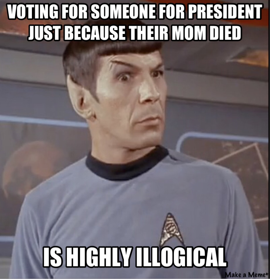You Are Wrong Mr.Spock